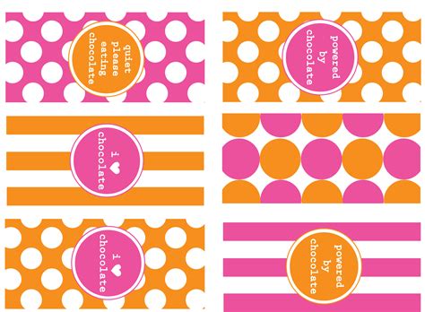 candy bar labels template free|free printable candy bar wrappers.